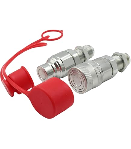 Amazon.com: Flat Face Hydraulic Quick Connect Couplers 1/2
